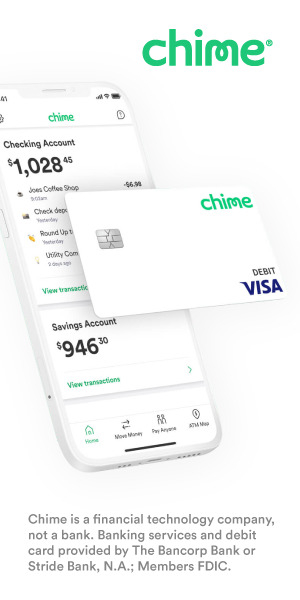 Chime Visa® Debit Card