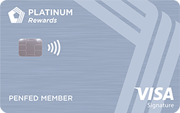 Platinum Rewards Visa Signature® Card Application