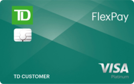 TD FlexPay Credit Card Application