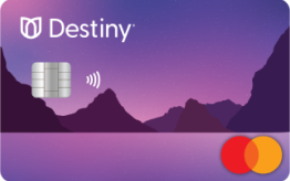 Destiny&reg; Mastercard&reg; with $1,000 Credit Limit Application